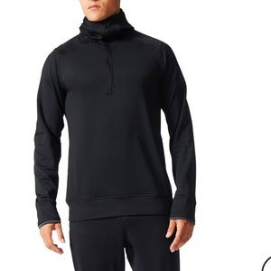 ADIDAS  Men's Climaheat Training Hoody - Black Size XL